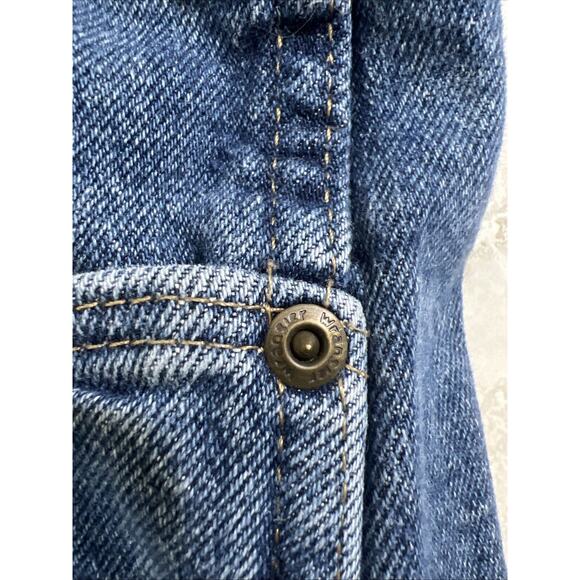 Wrangler Men's Jeans 46x30 Blue Denim Regular Wash Regular Fit Straight Leg - Picture 3 of 6